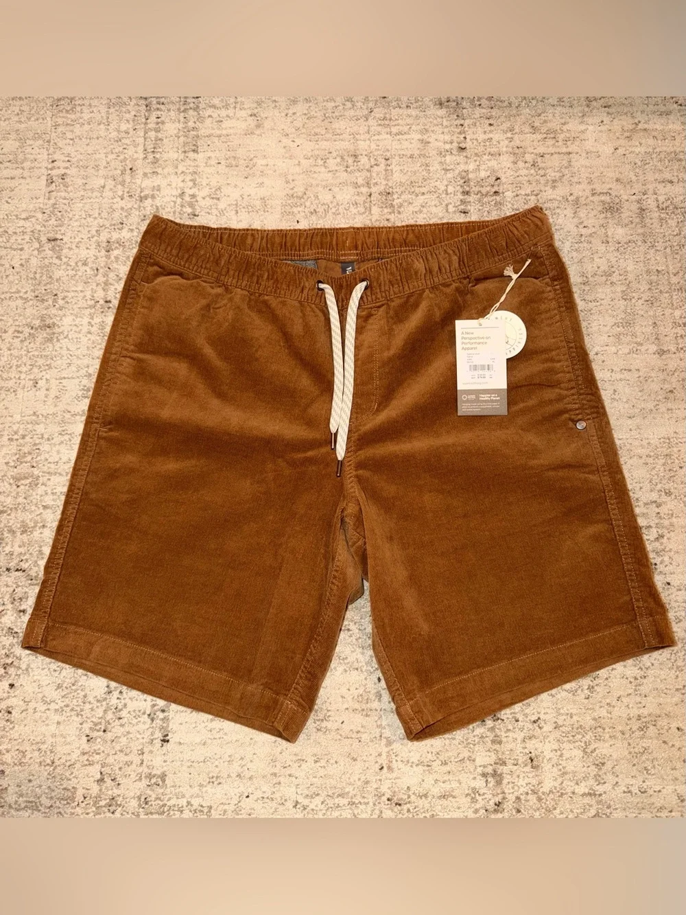 NWT Vuori Optimist Shorts - Camel color